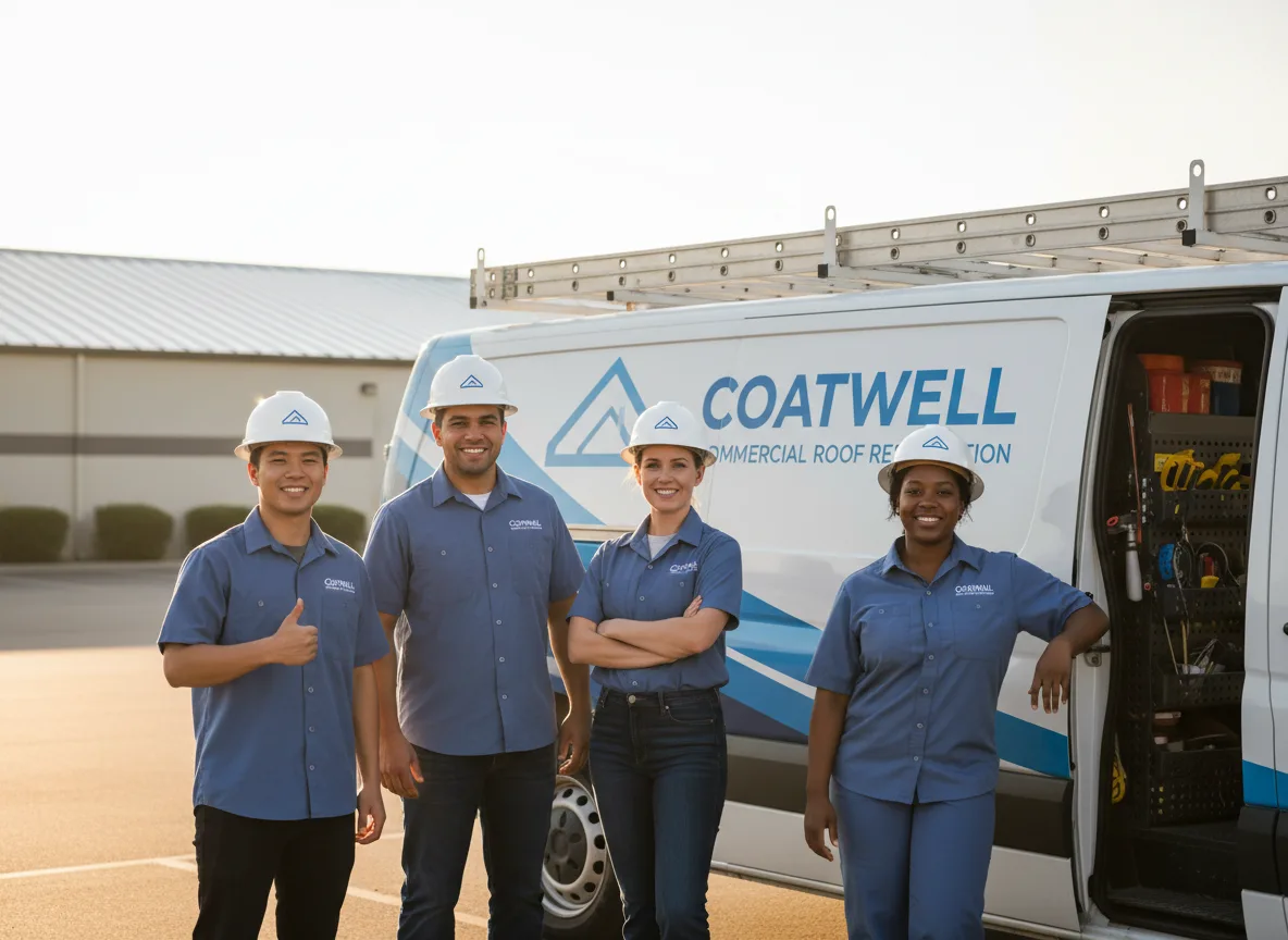 Commercial roof coating company in Newsoms, VA